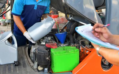 what does a forklift service include
