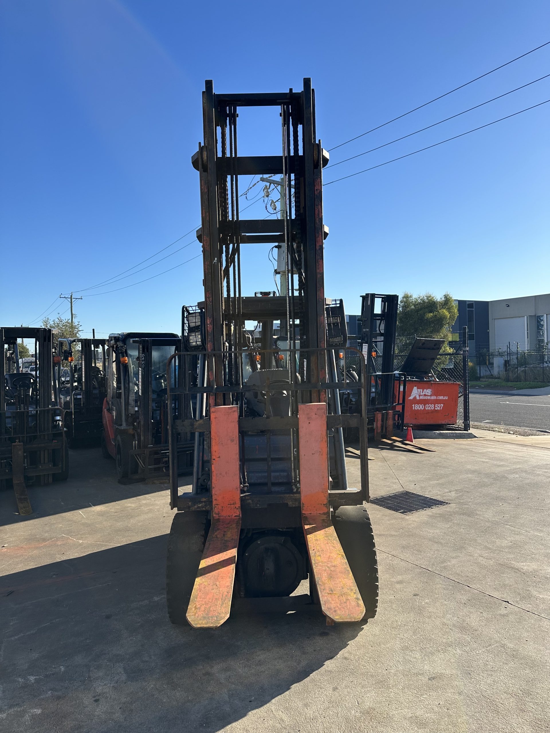 2015 Toyota 3.0T Forklift – 4.5m Lift – LPG – Side Shift