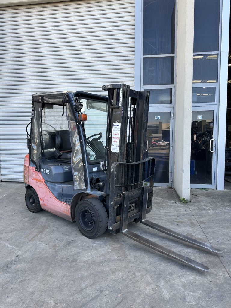 2015 Toyota Container Mast – 1.8Tonne – 4.5m Lift – LPG – Side Shift