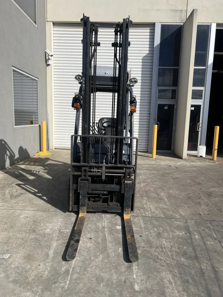 2018 Toyota 32-8FG18 1.8T LPG Forklift – 4.5m Standard Mast, Side Shift, Fork Positioner