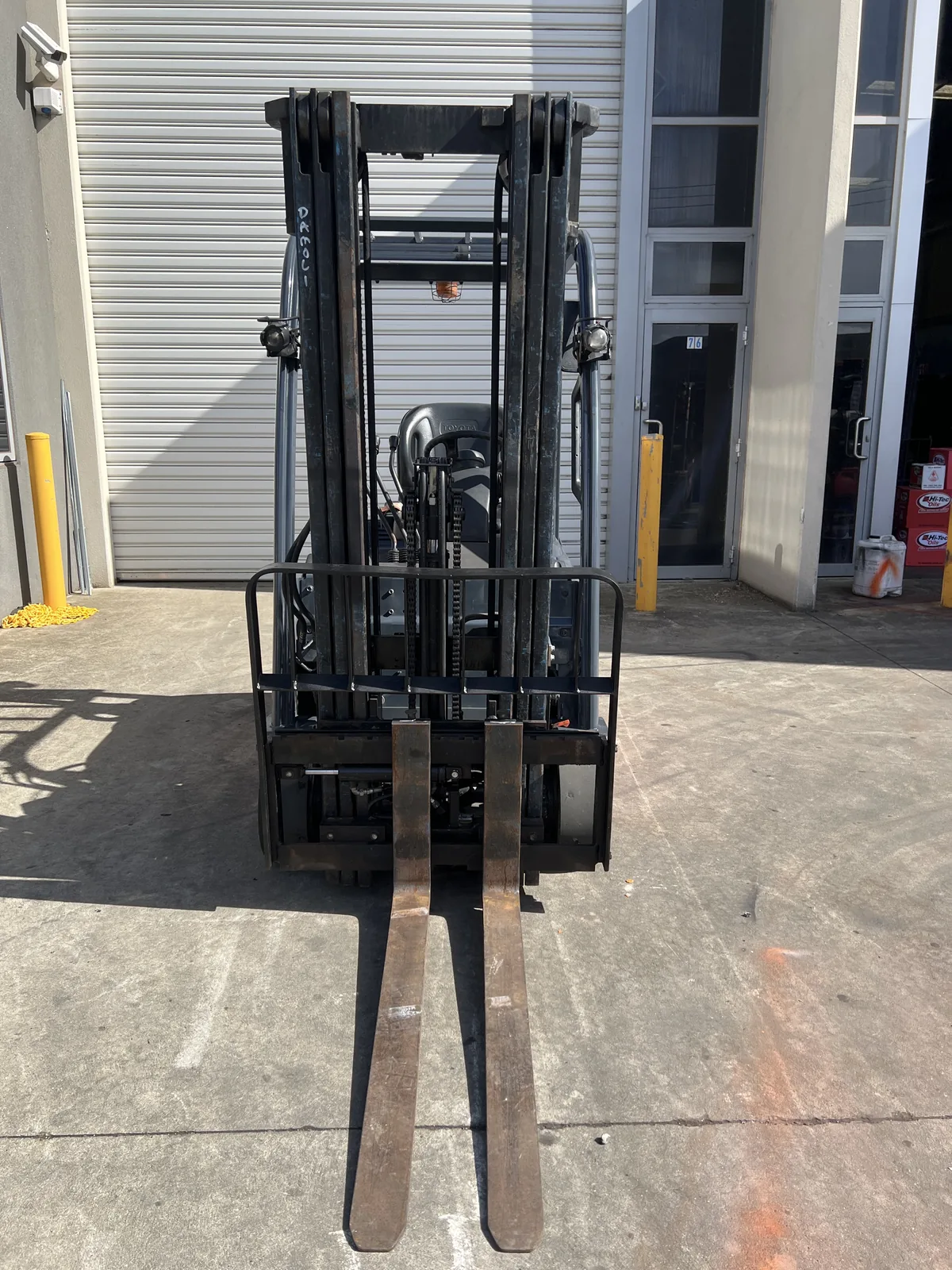 2020 Toyota 8FBE18 1.8T Electric Forklift – 4.7m Container Mast