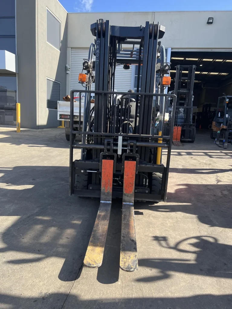 2020 Toyota 8FBE20 2.0T Electric Forklift – 4.3m Container Mast