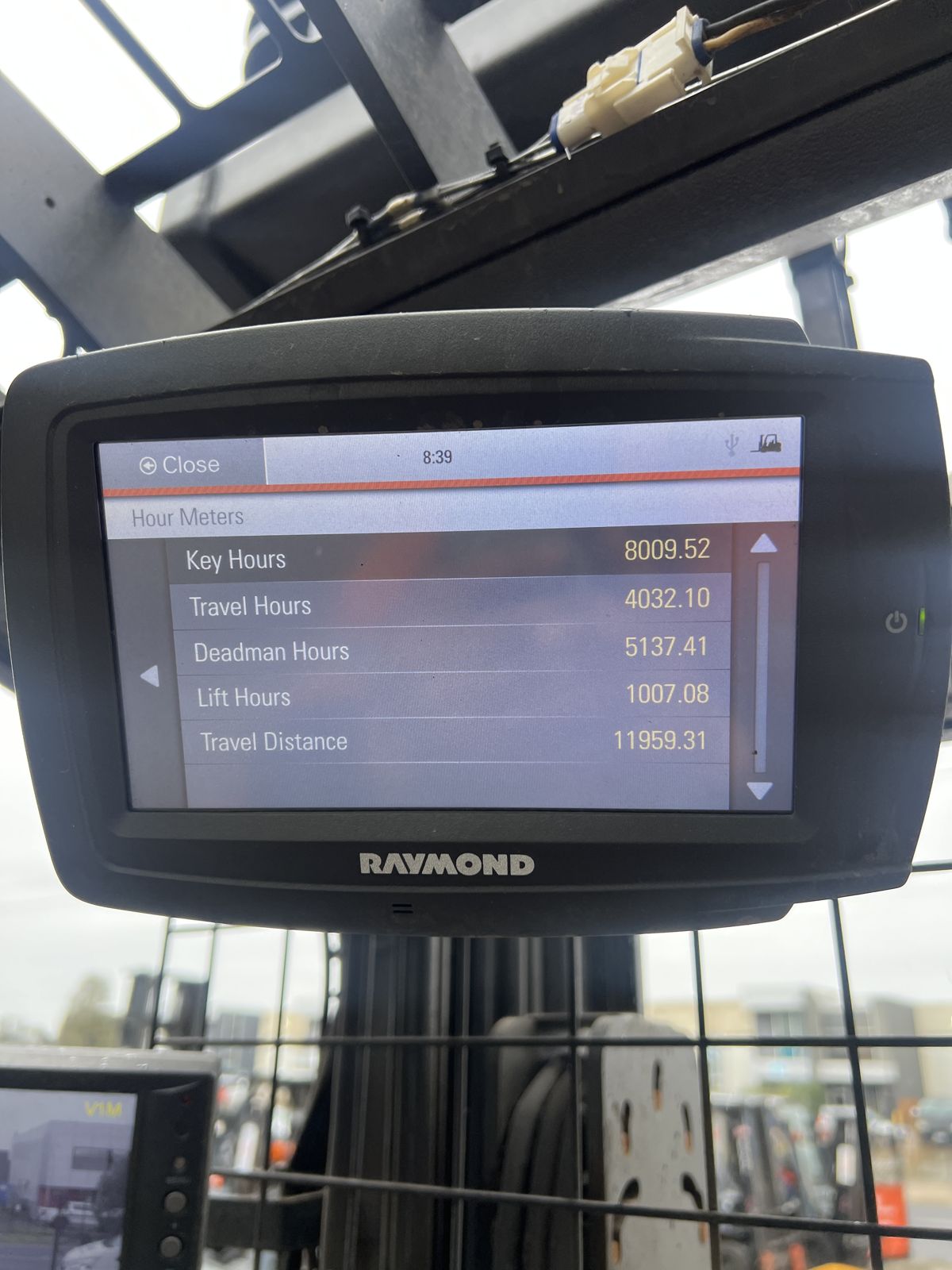 Used 2021 Raymond 770-R45TT 2.0 tonne electric reach truck with standard mast, stock RR2077, photo 6