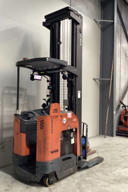 Used 2013 Raymond 750-R45TT 2.0 tonne electric reach truck with standard mast, stock RR2112, photo 3