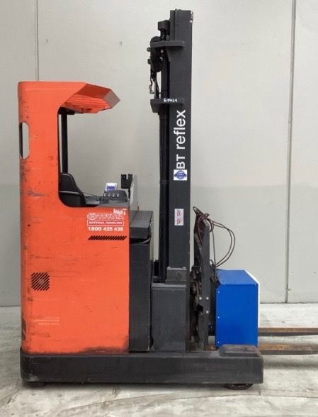 Used 2018 BT RRE160M 1.6 tonne electric reach truck with standard mast, stock RR2128, photo 2
