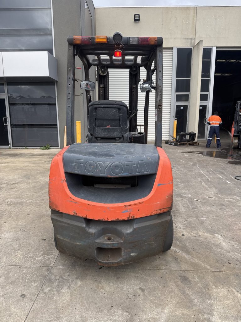 2023 Toyota 62-8FD30 3.0T Diesel Forklift – 4.7m Container Mast, Side Shift