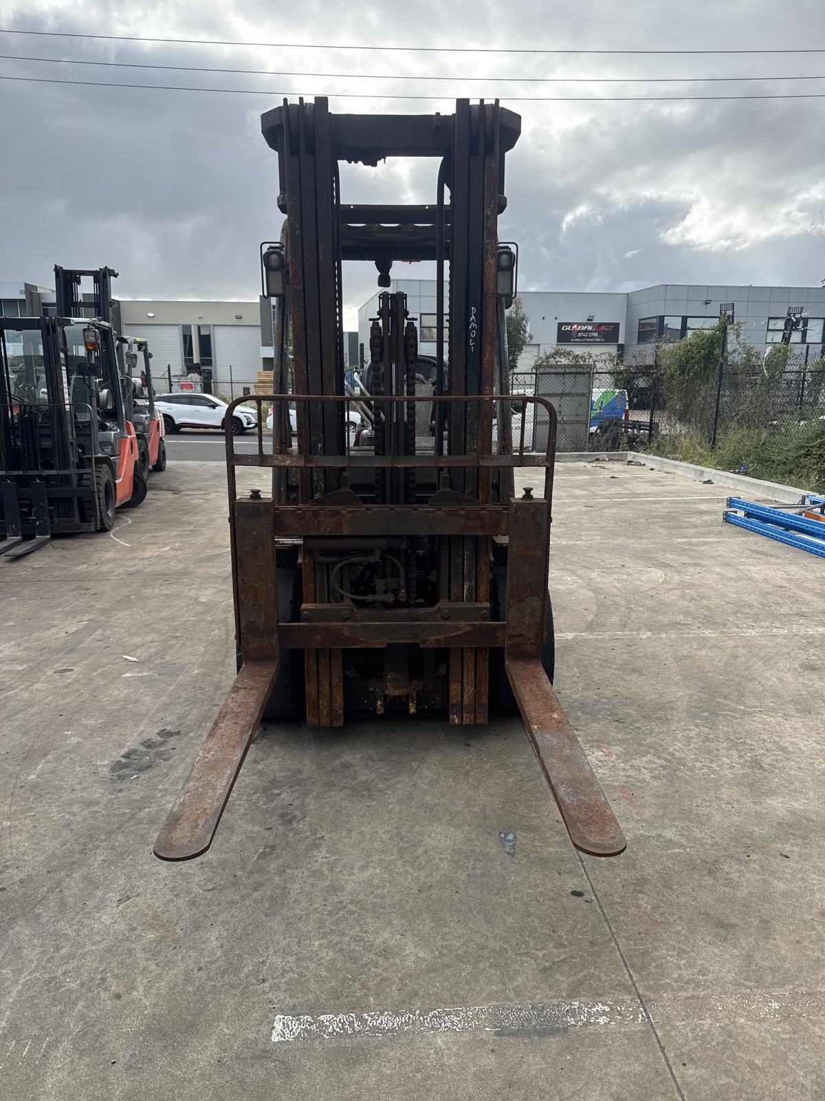 2023 Toyota 62-8FD30 3.0T Diesel Forklift – 4.7m Container Mast, Side Shift